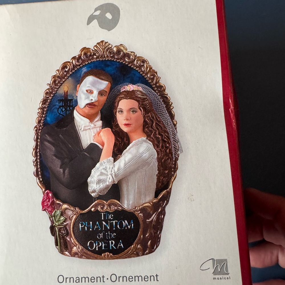 Phantom of the Opera Musical Ornament